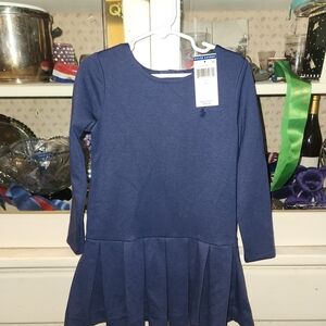 Polo by Ralph Lauren Navy Blue Kids Dress